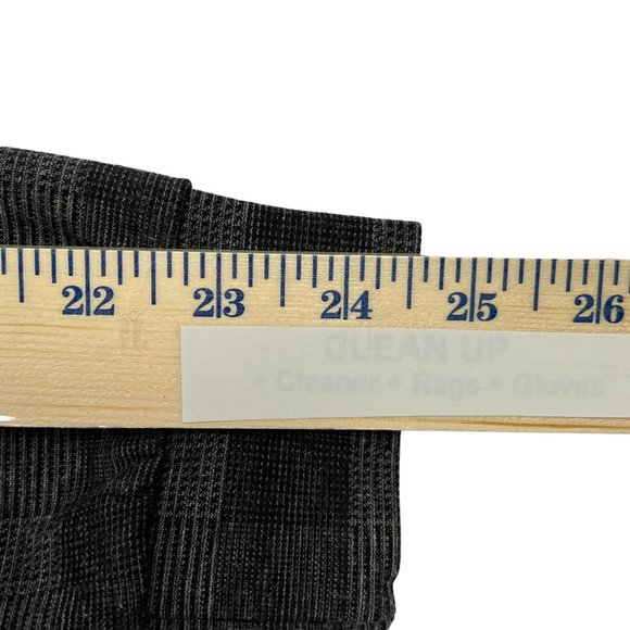 Sun Mountain Thermal Wear Men's M 1/4 Zip Mock Neck Golf Pullover Charcoal Gray - Picture 8 of 11